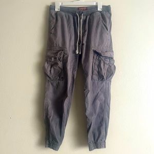 Cargo Jogger Pants Grey with strings! ARIZONA THE ORIGINAL JEANS size 30
